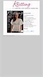 Mobile Screenshot of designerknittingmag.com